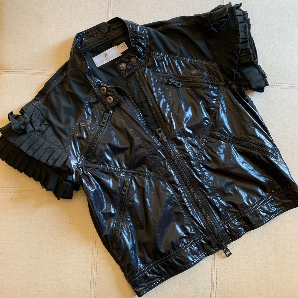 Adidas Stella McCartney Black Short Sleeve Jacket